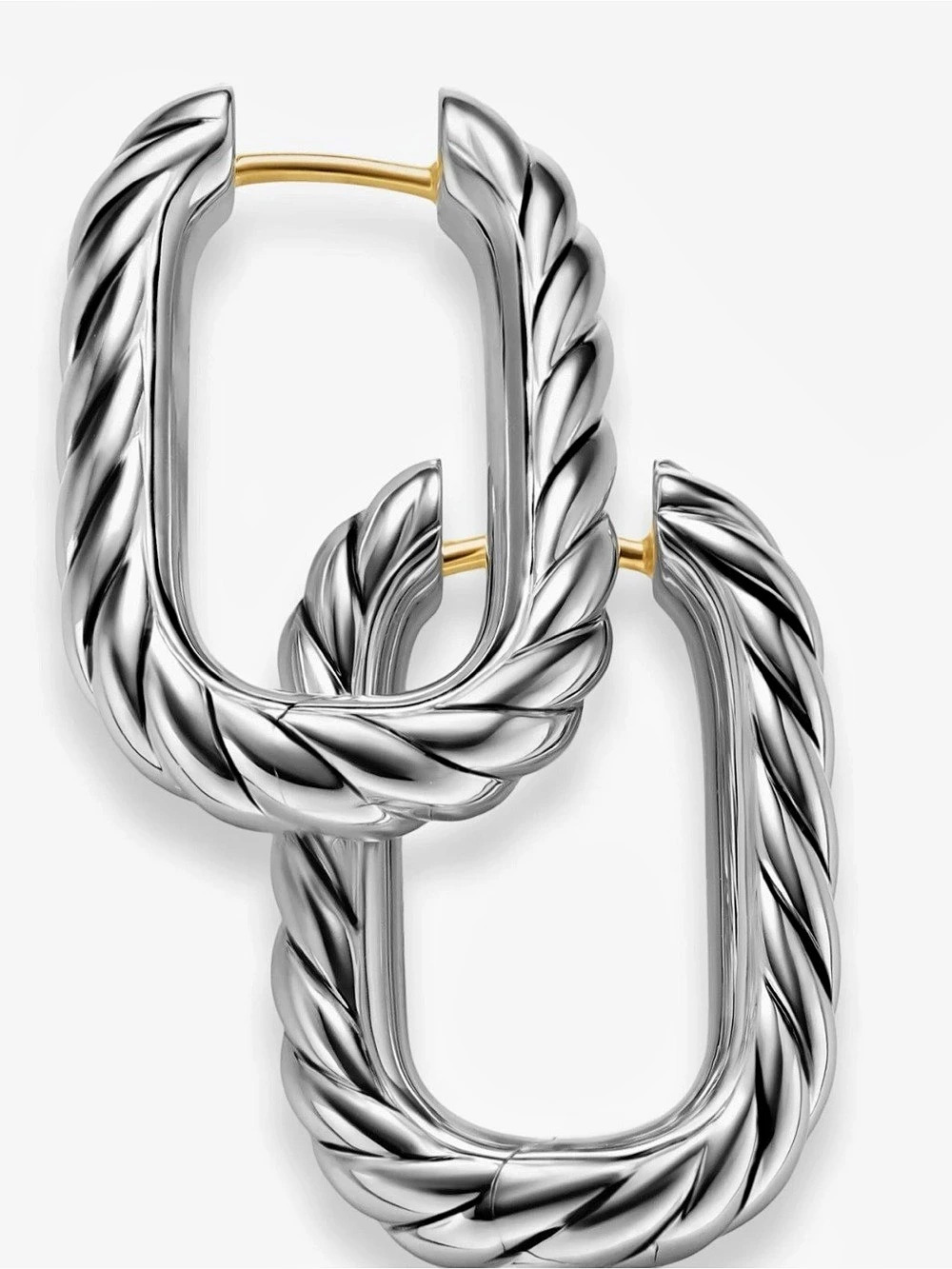 DY MADISON® CABLE HOOP EARRINGS